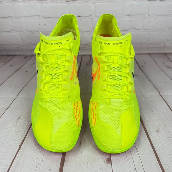 Nike ZoomX Dragonfly XC Cross Country Volt Spikes Shoes Mens Size 12 DX7992-701 - Picture 7 of 11